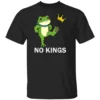 NO KINGS SHIRT – Frog Resistance Protest Tee Portland 2025 B