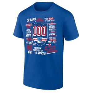 NY CENTENNIAL SEASON SHIRT – New York Rangers 100th Anniversary Tee RB
