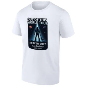 OUT OF THIS TOUR HEAVEN 2025 SHIRT Ace Frehley w