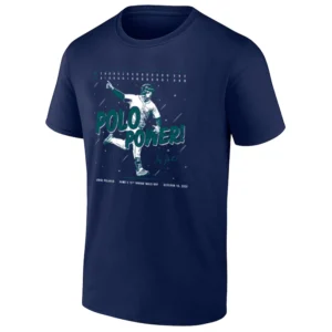 POLO POWER SHIRT – Jorge Polanco 2025 MLB Postseason Seattle Mariners Tee