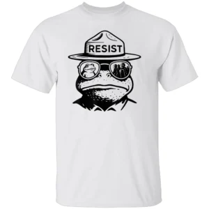 PORTLAND FROG FUNNY CITY ART SHIRT – Portland Frog Protest Graphic Tee W