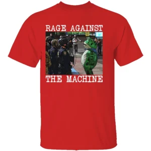 RAGE AGAINST THE MACHINE SHIRT – Frogs Against Fascism Portland Frog Protest T Shirt R