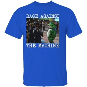 RAGE AGAINST THE MACHINE SHIRT – Frogs Against Fascism Portland Frog Protest T Shirt RB