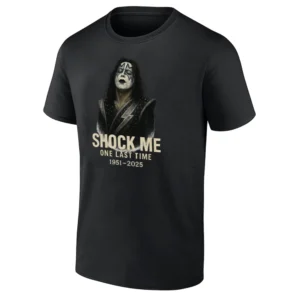 SHOCK ME ONE LAST TIME SHIRT – Ace Frehley 1951–2025 Tribute Tee