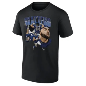 SKATTEBO COLLAGE SHIRT – Cam Skattebo New York Giants Football Tribute Tee B