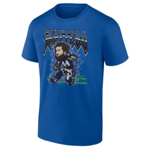 SKATTEBO FIRE SHIRT – Cam Skattebo New York Giants Run Breaker Tee RB