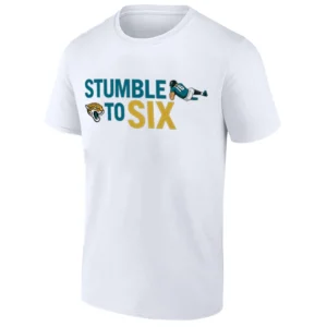 STUMBLE TO SIX SHIRT Trevor Lawrence Jacksonville Jaguars w