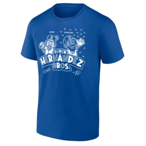 SUPER HERNÁNDEZ BROS SHIRT – Kiké & Teoscar Hernández 2025 NLDS Dodgers Tee