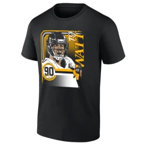 T.J. WATT COLLAGE FRAME SHIRT Pittsburgh Steelers Defensive Superstar Tee