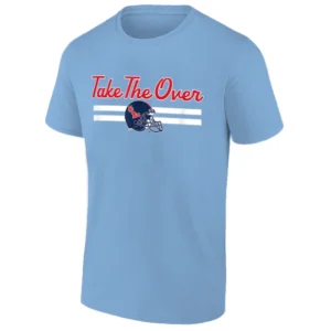 TAKE THE OVER SHIRT Ole Miss Rebels Football Tee