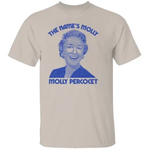 THE NAME’S MOLLY SHIRT Molly Percocet Funny Meme Retro T Shirt S