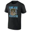 TUMMY ACHE SURVIVOR SHIRT Funny Cat Meme 'Tummy Ache Survivor' Tee B