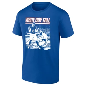 WHITE BOY FALL SHIRT – Jaxson Dart & Cam Skattebo New York Giants Tee