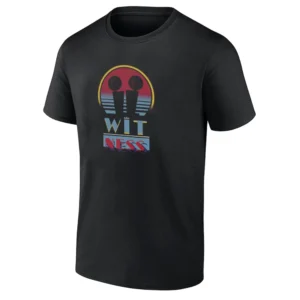 WIT NESS SHIRT Miami Vice Themed LeBron James Retro Basketball Tee