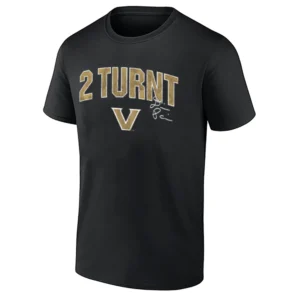 2 TURNT SHIRT – Diego Pavia Vanderbilt Commodores Football Tee