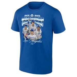 2025 BACK TO BACK WORLD CHAMPIONS SHIRT – Los Angeles Dodgers LA Series