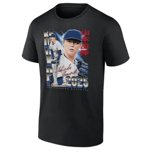 2025 CHAMPS MVP SHIRT – Yoshinobu Yamamoto Los Angeles Dodgers Tee B