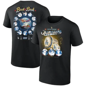 2025 LA WORLD SERIES CHAMPIONS SHIRT – Back to Back World Champs Los Angeles Dodgers Tee