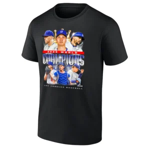 2025 WORLD CHAMPIONS SHIRT – Los Angeles Dodgers LA Series Finals Edition B