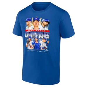 2025 WORLD CHAMPIONS SHIRT – Los Angeles Dodgers LA Series Finals Edition RB