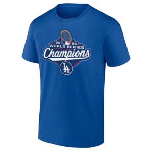 2025 WORLD SERIES CHAMPIONS OFFICIAL LOGO SHIRT – Los Angeles Dodgers