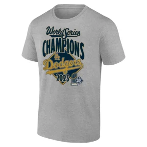 2025 WORLD SERIES CHAMPIONS SHIRT – Los Angeles Dodgers Locker Room Tee