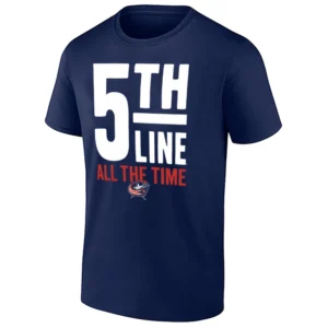 5TH LINE ALL THE TIME SHIRT – Columbus Blue Jackets