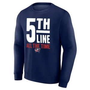 5TH LINE ALL THE TIME SWEATER Columbus Blue Jackets