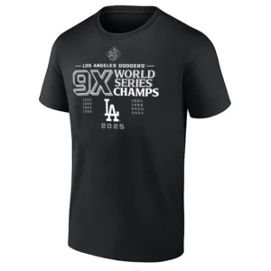 9X WS CHAMPS SHIRT – Los Angeles Dodgers Tee