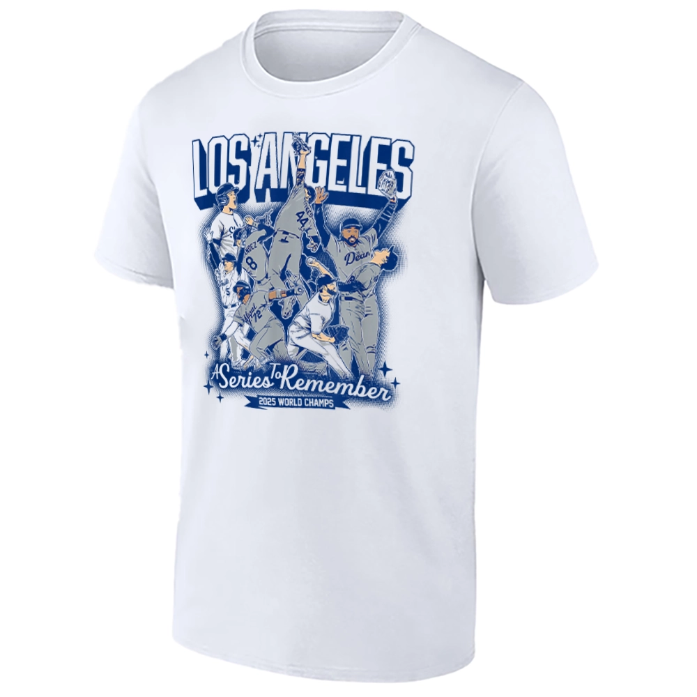 A SERIES TO REMEMBER SHIRT – 2025 World Series Champions Los Angeles Dodgers A SERIES TO REMEMBER SHIRT – 2025 World Series Champions Los Angeles Dodgers
