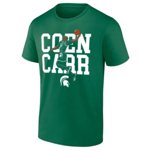 AIR COEN CARR SHIRT – Michigan State Spartans Men’s Basketball Dunk Tee
