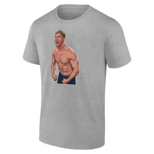 BEN JOHNSON TAKES SHIRT OFF SHIRT – Chicago Bears Viral Locker Room Celebration Tee G