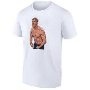 BEN JOHNSON TAKES SHIRT OFF SHIRT – Chicago Bears Viral Locker Room Celebration Tee W