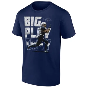 BIG PLAY TREY SHIRT – TreVeyon Henderson New England Patriots Football Tee