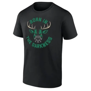 BORN IN THE DARKNESS SHIRT – Giannis Antetokounmpo Milwaukee Bucks Tee