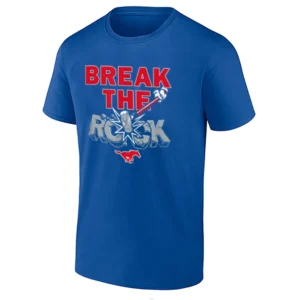 BREAK THE ROCK SHIRT – SMU Mustangs Football Tradition Tee