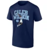 CALEB WILSON SHIRT – Name & Dunk Pose North Carolina Tar Heels Men’s Basketball Tee