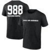CALL AN AUDIBLE – 988 SUICIDE HOTLINE SHIRT Maxx Crosby – Las Vegas Raiders Tribute Tee