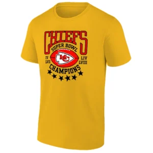 CHIEFS 4 TIME SUPER BOWL CHAMPIONS SHIRT – Kansas City Chiefs Dynasty Tee GO