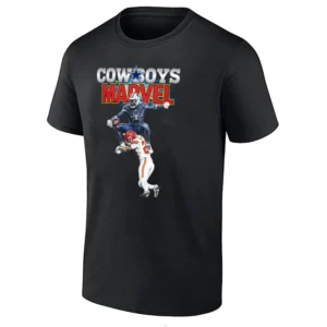 COWBOYS MARVEL SHIRT – George Pickens as Spiderman Hurdle Meme Tee – Dallas Cowboys x Chiefs Viral Moment B