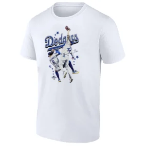 DUNKED ON CATCH SHIRT – Andy Pages & Kiké Hernández Los Angeles Dodgers Game 7 2025 World Series Moment Tee