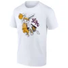 DUNKING RABBIT SHIRT Kobe Bryant Los Angeles Lakers Cartoon Purple & Gold Dunk Tee