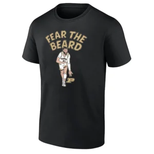 FEAR THE BEARD SHIRT – Braden Smith Purdue Boilermakers Men’s Basketball Tee