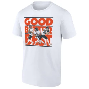 GOOD BETTER BEST SHIRT – Caleb Williams, Rome Odunze & Colston Loveland Chicago Bears 2025 Tee