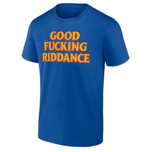 GOOD FUCKING RIDDANCE SHIRT – Zohran Mamdani Victory Night Brooklyn Paramount 2025 Tee