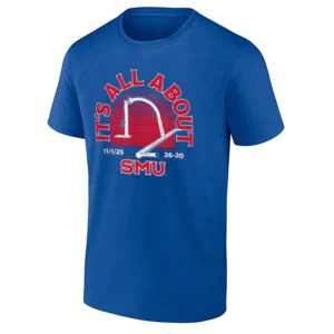 IT’S ALL ABOUT SMU SHIRT – SMU Mustangs Football Victory Tee