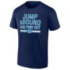 JUMP AROUND AND FIND OUT SHIRT – UNC Basketball North Carolina Tar Heels Tee
