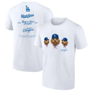 LA BASEBALL 2X CHAMPS SHIRT – 2025 World Series Champions Back to Back 9x Champs Los Angeles Dodgers Tee