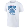 LA WORLD CHAMPIONS CITY SKYLINE SHIRT – 2025 World Series Champions – Los Angeles Dodgers