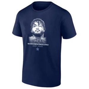 MARSHAWN KNEELAND TRIBUTE SHIRT – 2001–2025 Memorial Dallas Cowboys Tee
